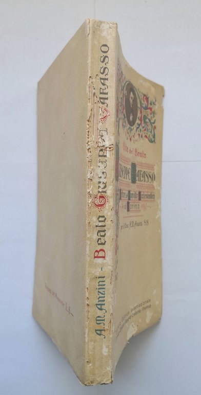 VITA DEL BEATO GIUSEPPE CAFASSO di Anzini 1925 SEI libro …