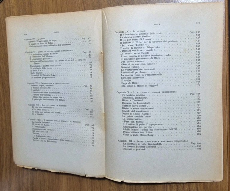 VITA DI ADOLFO HITLER di Konrad Heiden 1947 Edizioni Leonardo …