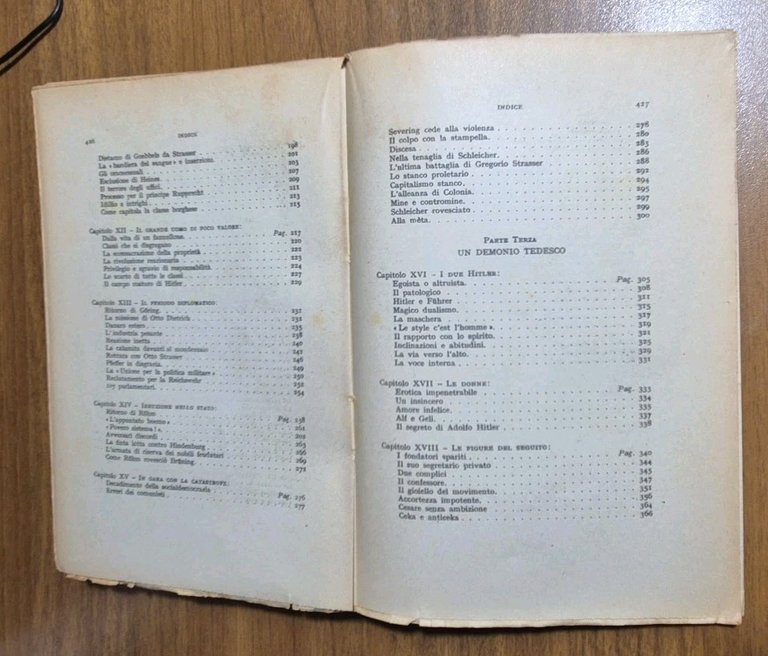 VITA DI ADOLFO HITLER di Konrad Heiden 1947 Edizioni Leonardo …