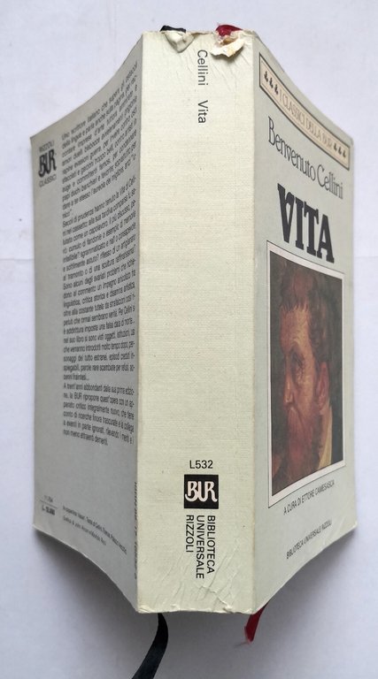 VITA di Benvenuto Cellini 1985 Rizzoli Libro autobiografia classici BUR | Immagine Gallery 12