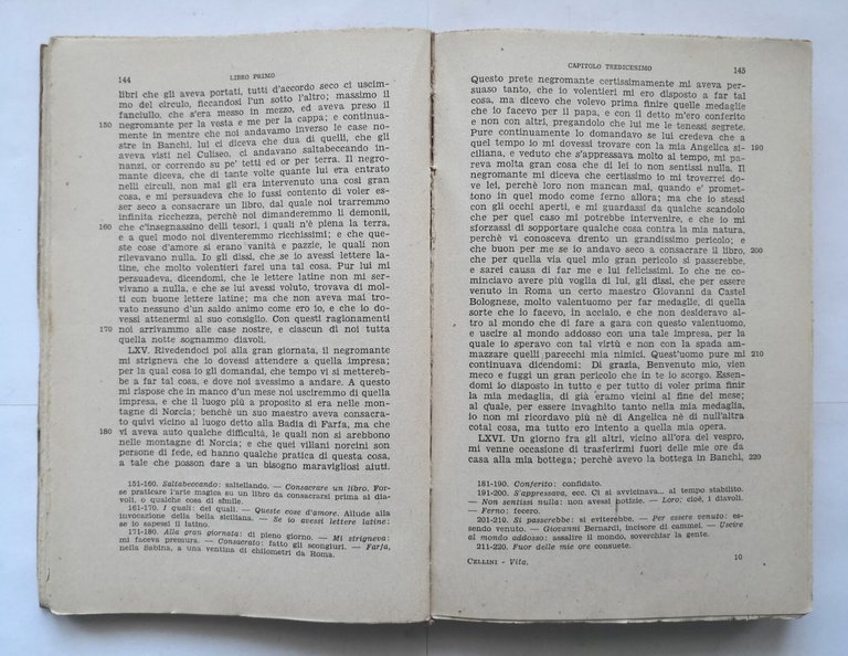 VITA di Benvenuto Cellini scritta da lui medesimo 1940 Barion …