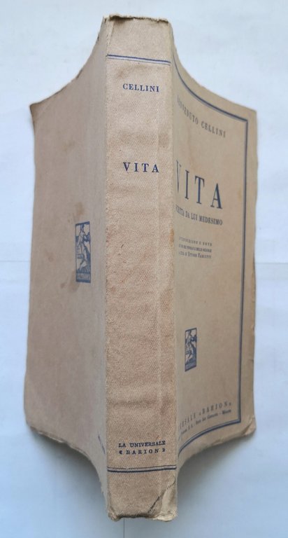 VITA di Benvenuto Cellini scritta da lui medesimo 1940 Barion …