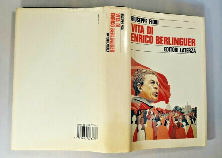 VITA DI ENRICO BERLINGUER di Giuseppe Fiori 1989 Laterza libro …