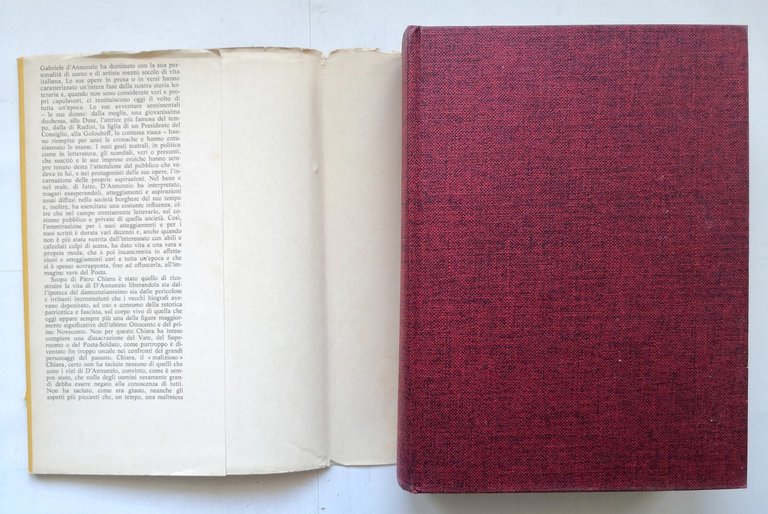 VITA DI GABRIELE D'ANNUNZIO di Piero Chiara 1978 Mondadori Libro …