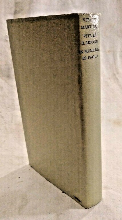 VITA DI MARTINO e ILARIONE IN MEMORIA PAOLA Mohrmann 1983 …