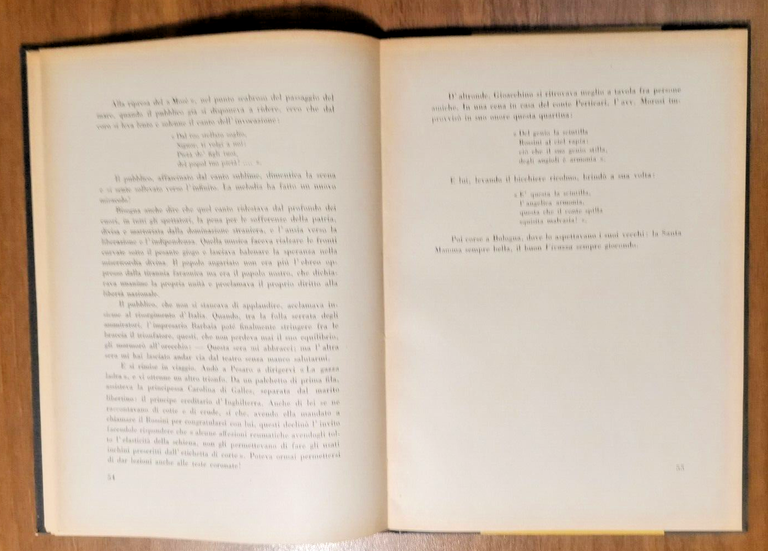 VITA DI ROSSINI di Gustavo Brigante Colonna 1947 libro illustrato …