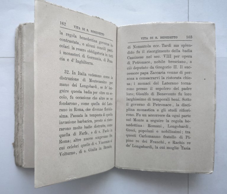 VITA DI SAN BENEDETTO di Luigi Tosti 1913 Tipografia Pontificia …