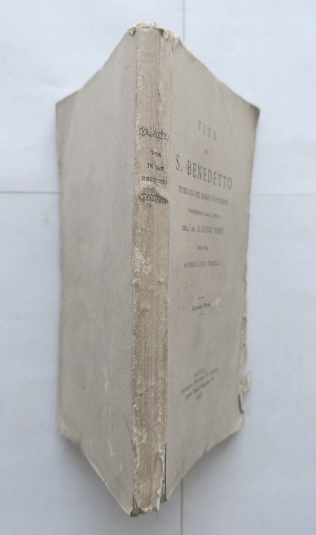 VITA DI SAN BENEDETTO di Luigi Tosti 1913 Tipografia Pontificia …