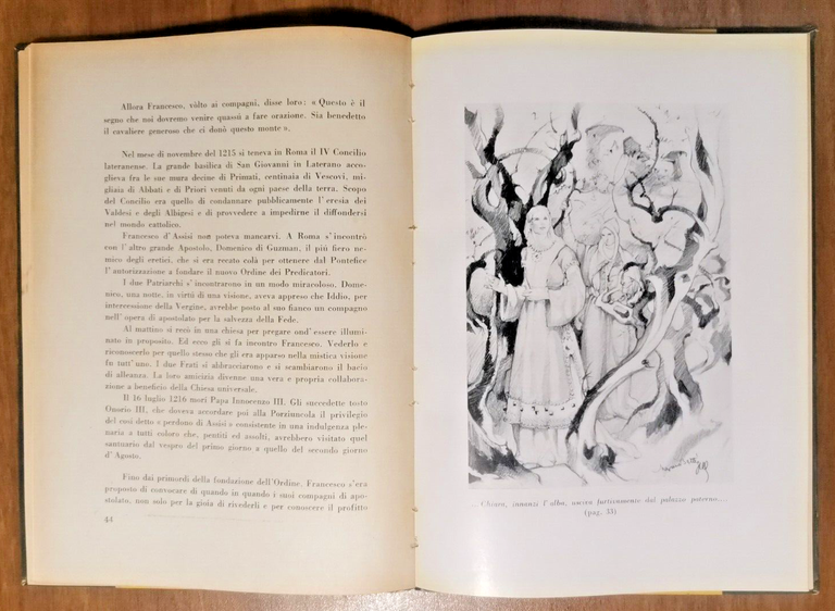 VITA DI SAN FRANCESCO di Luigi Orsini 1947 Sansoni Libro …