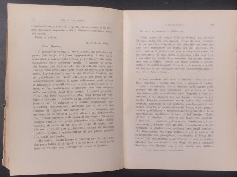 VITA DI UNA DONNA Enrica Viviani Della Robbia 1936 Sansoni …