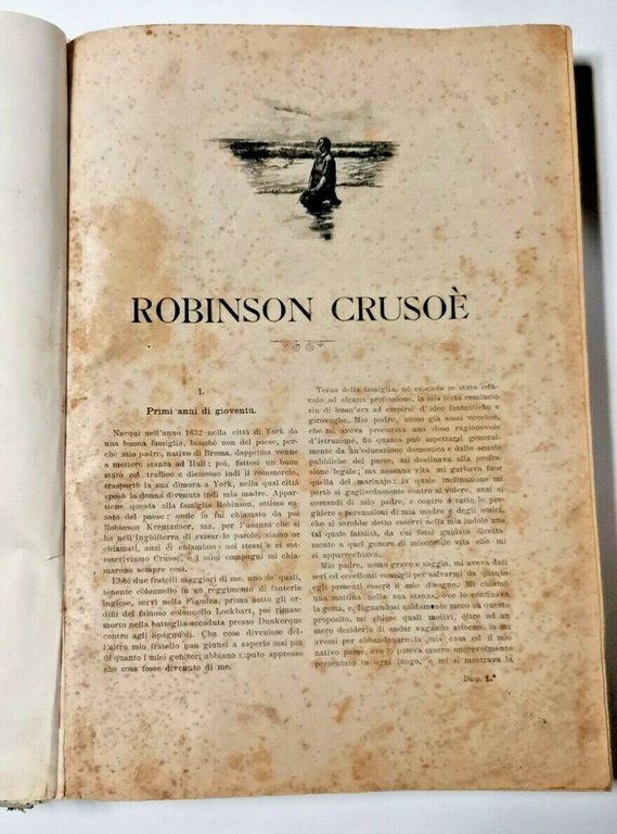 VITA ED AVVENTURE DI ROBINSON CRUSOE di Daniel Defoe libro … | Immagine Gallery 1