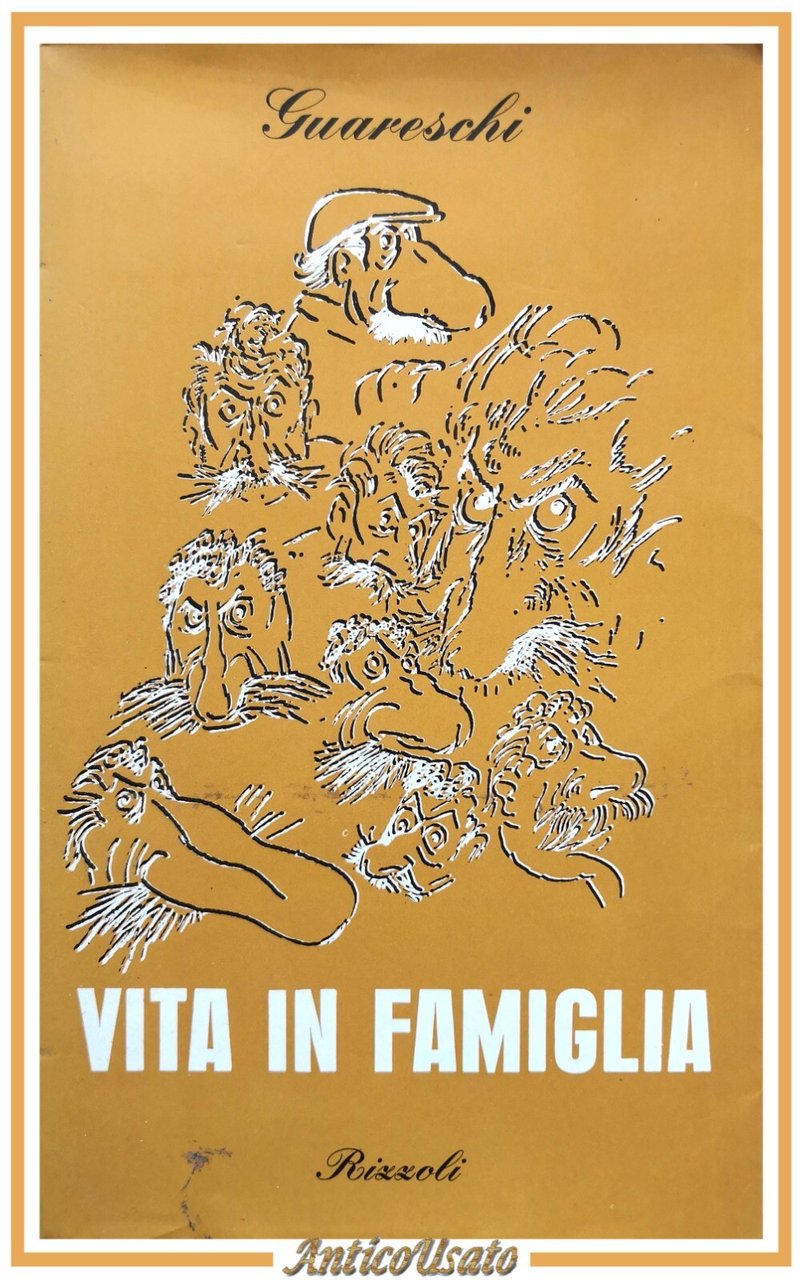 VITA IN FAMIGLIA di Giovannino Guareschi 1968 Rizzoli Libro I …