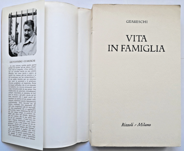 VITA IN FAMIGLIA di Giovannino Guareschi 1968 Rizzoli Libro I …