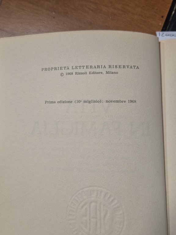 VITA IN FAMIGLIA di Giovannino Guareschi 1968 Rizzoli Libro I … | Immagine Gallery 7