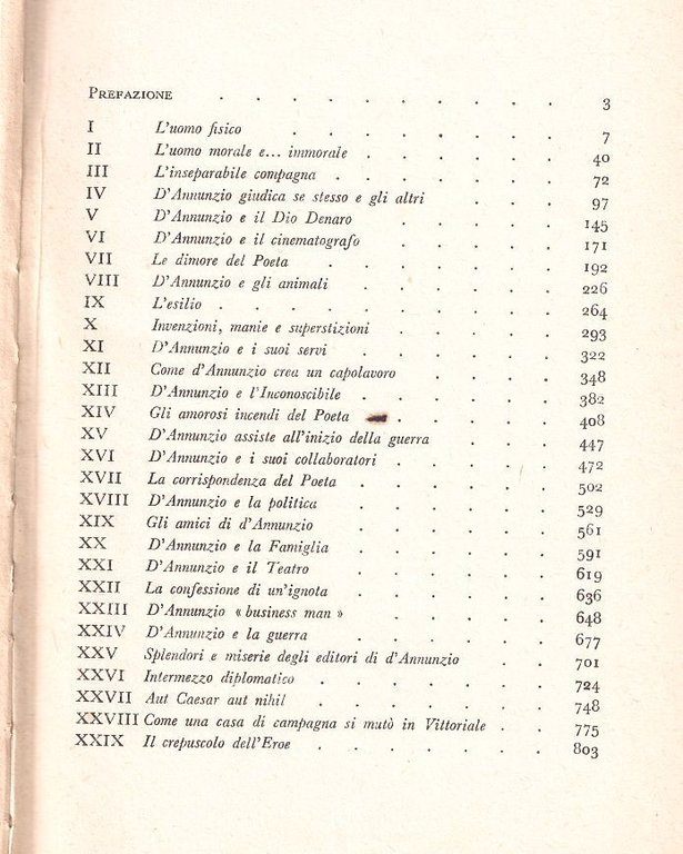 VITA SEGRETA DI GABRIELE D'ANNUNZIO Tom Antongini 1938 Mondadori Libro …