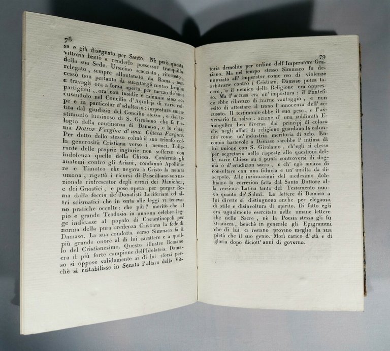 VITE DEI PRIMI CENTO PONTEFICI di Melchior Cesarotti 1818 libro …