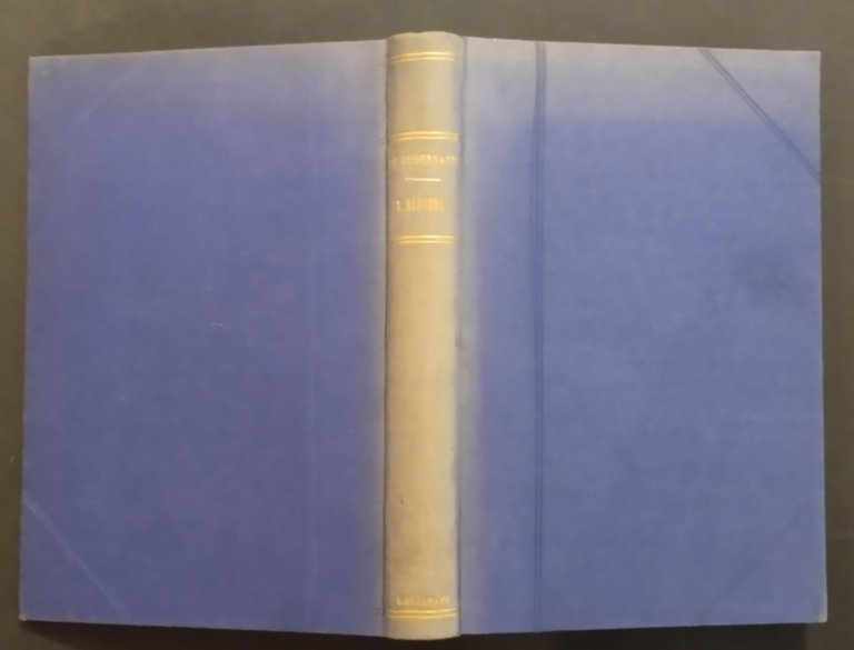VITTORIO ALFIERI CORSO DI LEZIONI A De Gubernatis 1912 Le …