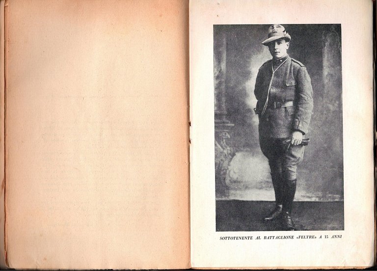 VITTORIO MONTIGLIO L'EROE FANCIULLO di Atlantico Ferrari 1931 Apollonio Libro