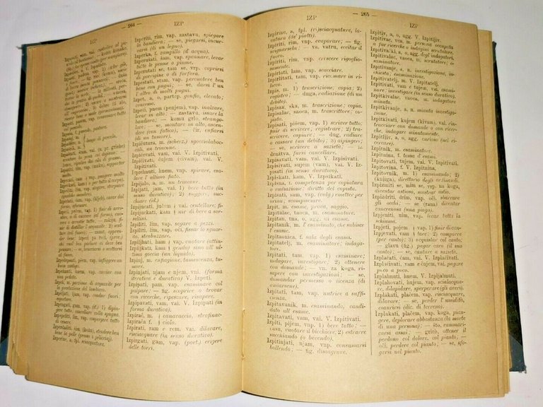VOCABOLARIO CROATO ITALIANO di Carlo A. Parcic 1921 libro dizionario …