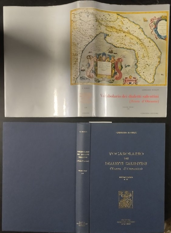 VOCABOLARIO DEI DIALETTI SALENTINI 3 Volumi di Rohlfs 1976 Congedo …