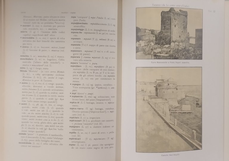 VOCABOLARIO DEI DIALETTI SALENTINI 3 Volumi di Rohlfs 1976 Congedo …