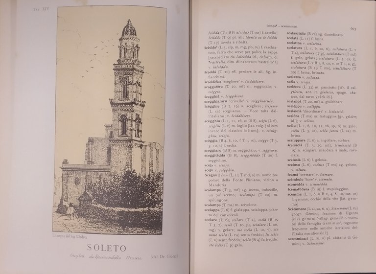 VOCABOLARIO DEI DIALETTI SALENTINI 3 Volumi di Rohlfs 1976 Congedo …