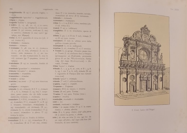 VOCABOLARIO DEI DIALETTI SALENTINI 3 Volumi di Rohlfs 1976 Congedo …