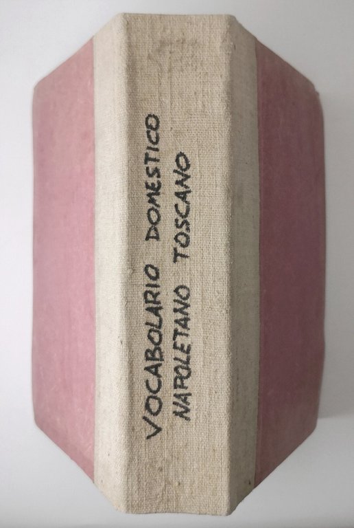 VOCABOLARIO DOMESTICO NAPOLETANO E TOSCANO di Basilio Puoti 1841 Libro …