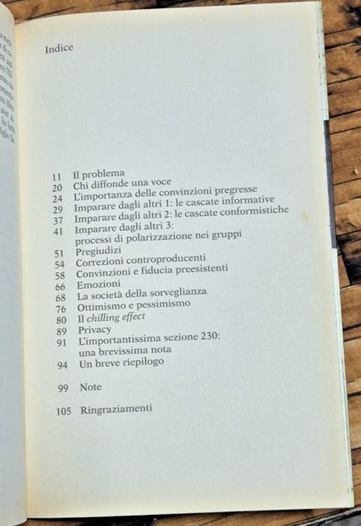 VOCI GOSSIP E FALSE DICERIE di Cass R Sunstein 2010 … | Immagine Gallery 4