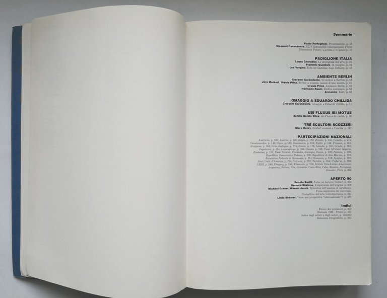 XLIV ESPOSIZIONE INTERNAZIONALE ARTE LA BIENNALE DI VENEZIA Catalogo 1990 …