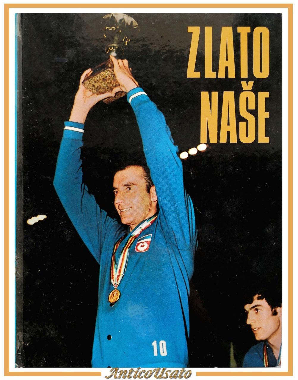 ZLATO NASE libro 1971 Jaka Stular con autografi basket femminile …