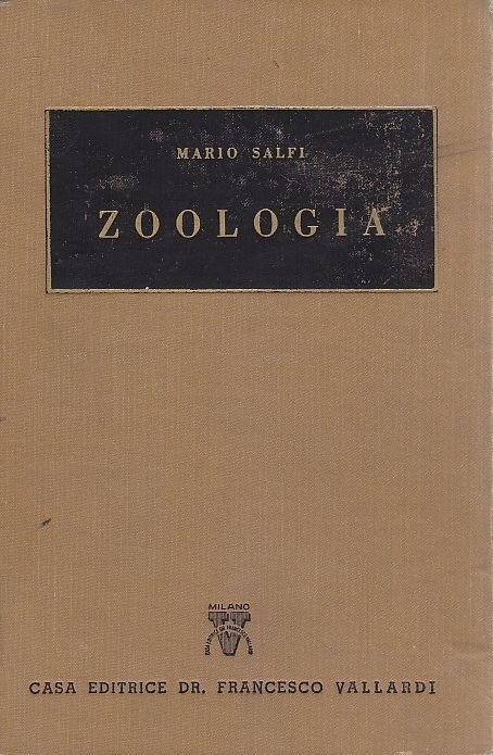 Zoologia di Mario Salfi 1957 Vallardi libro manuale illustrato a …
