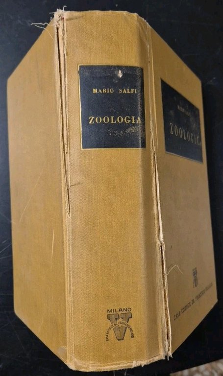 Zoologia di Mario Salfi 1957 Vallardi libro manuale illustrato a …