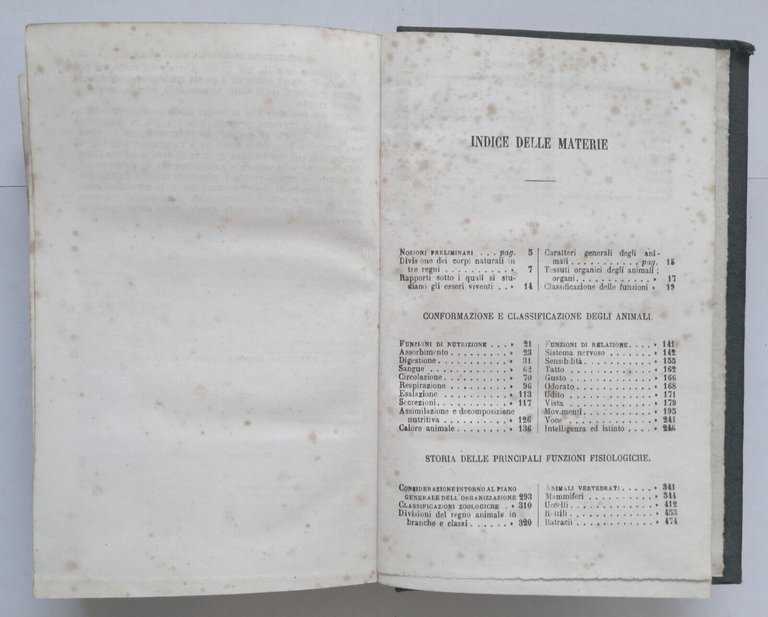 ZOOLOGIA di Milne Edwards 1862 Vallardi Storia Naturale Libro Antico