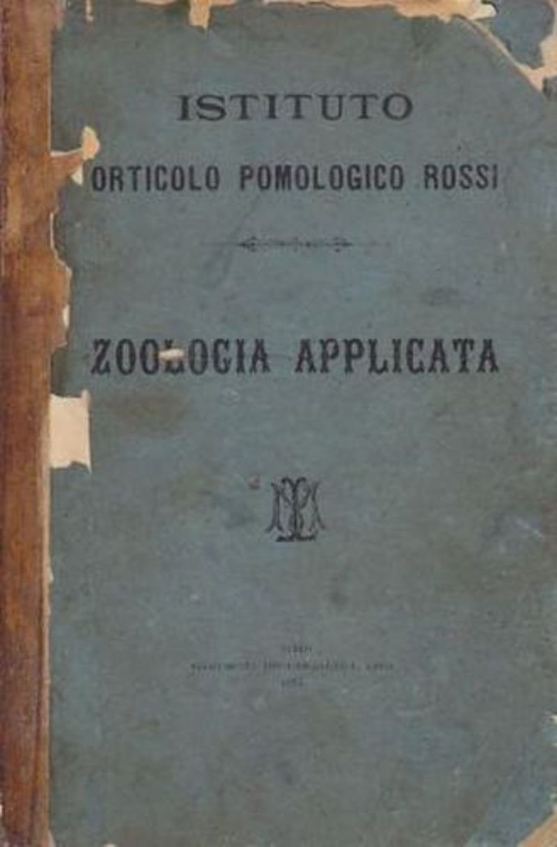 ZOOLOGIA ELEMENTARE Applicata all'agricoltura di Cavallero 1886 libro antico