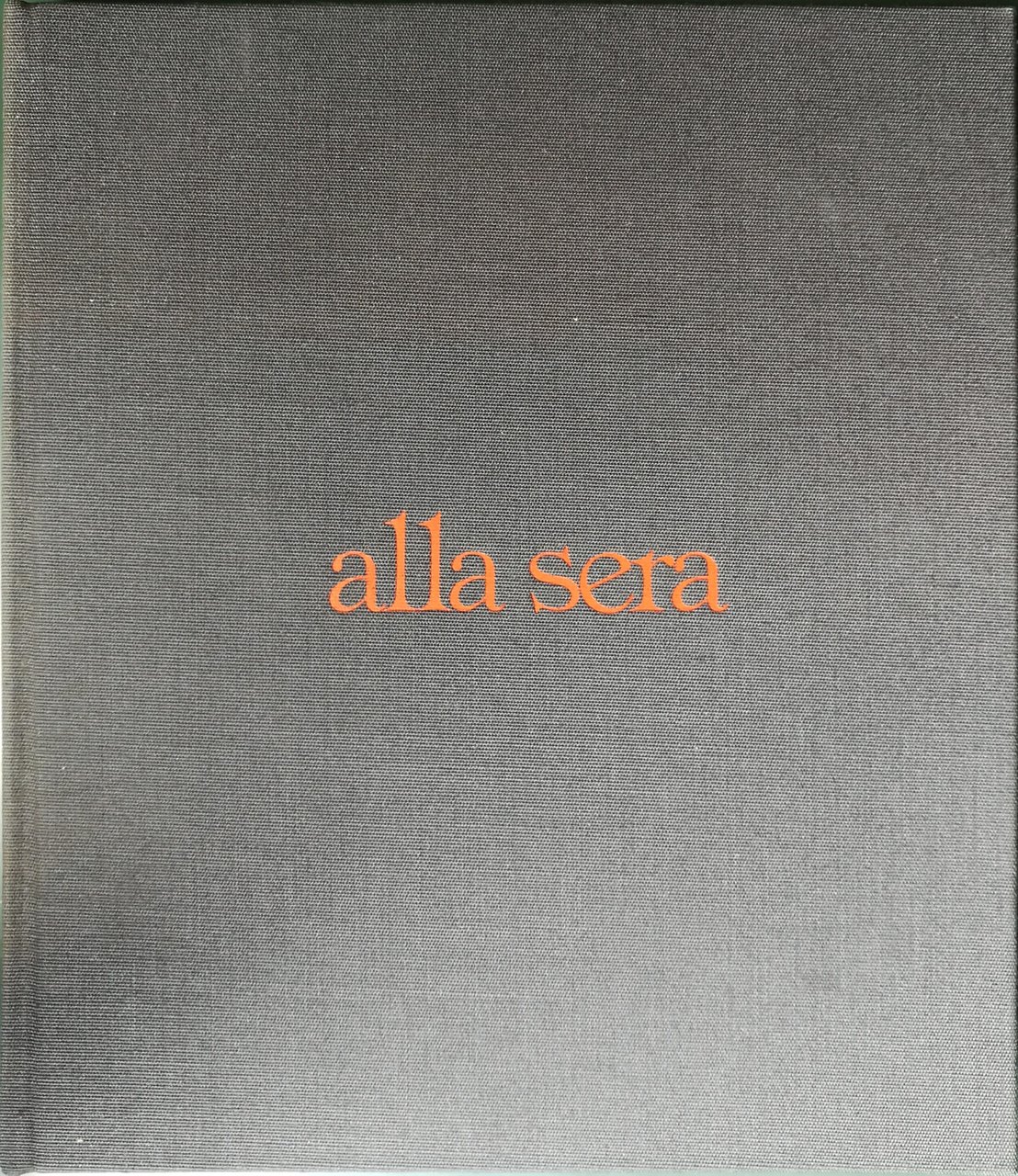 Alla sera