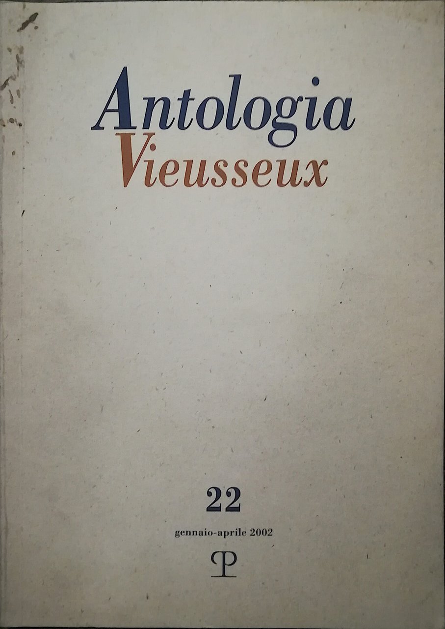 Antologia Vieusseux - n.22