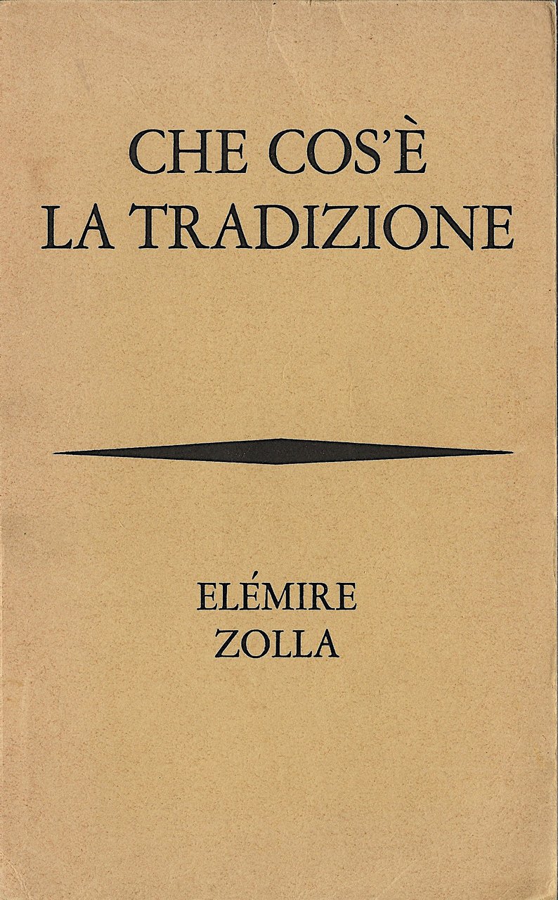 Che cos'è la tradizione