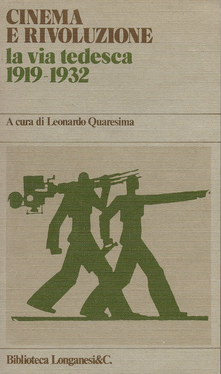 Cinema e Rivoluzione - la via tedesca 1919-1932