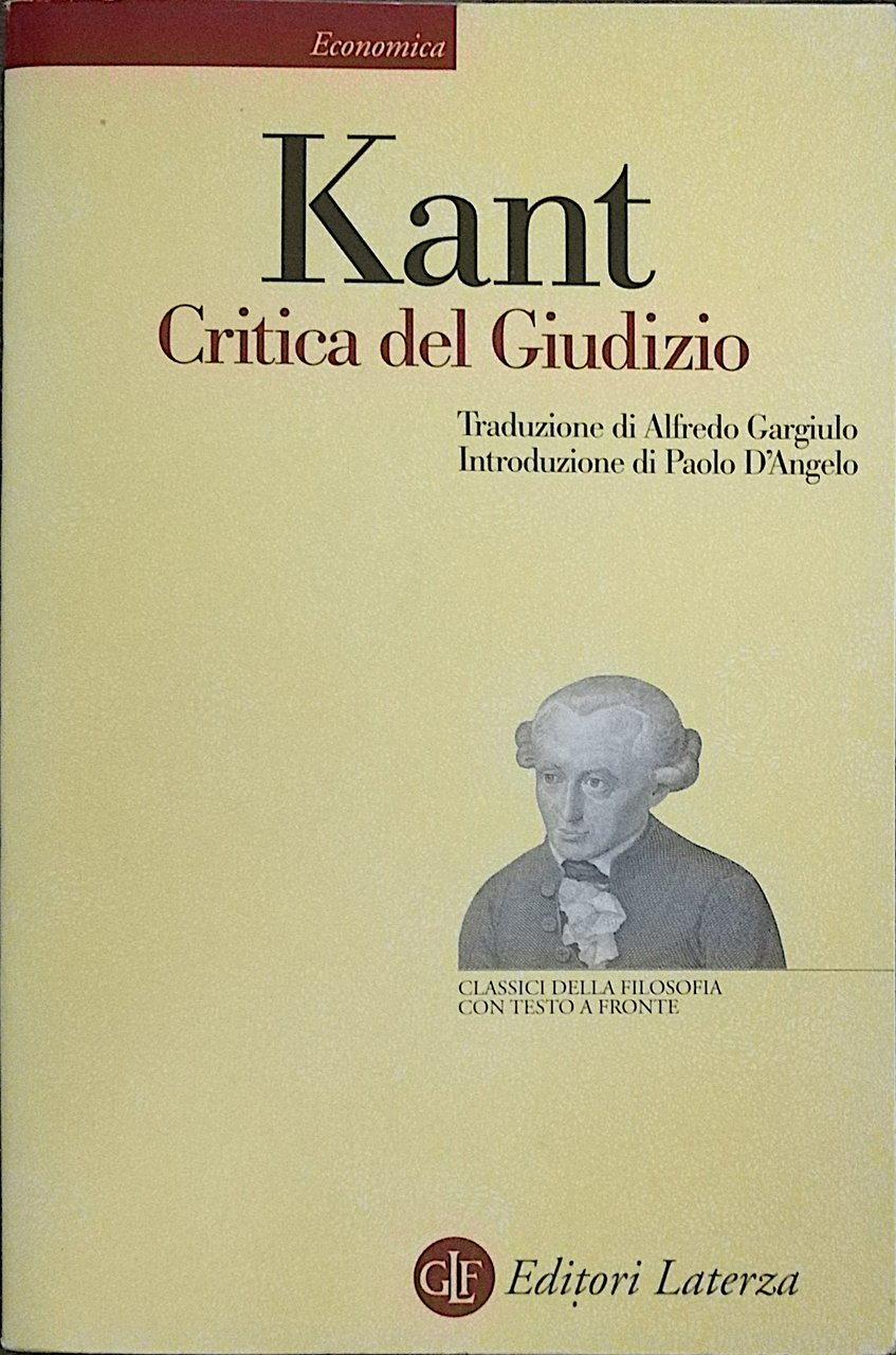 Critica del giudizio