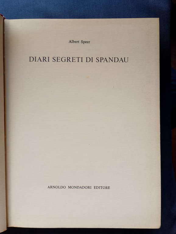 Diari segreti di Spandau