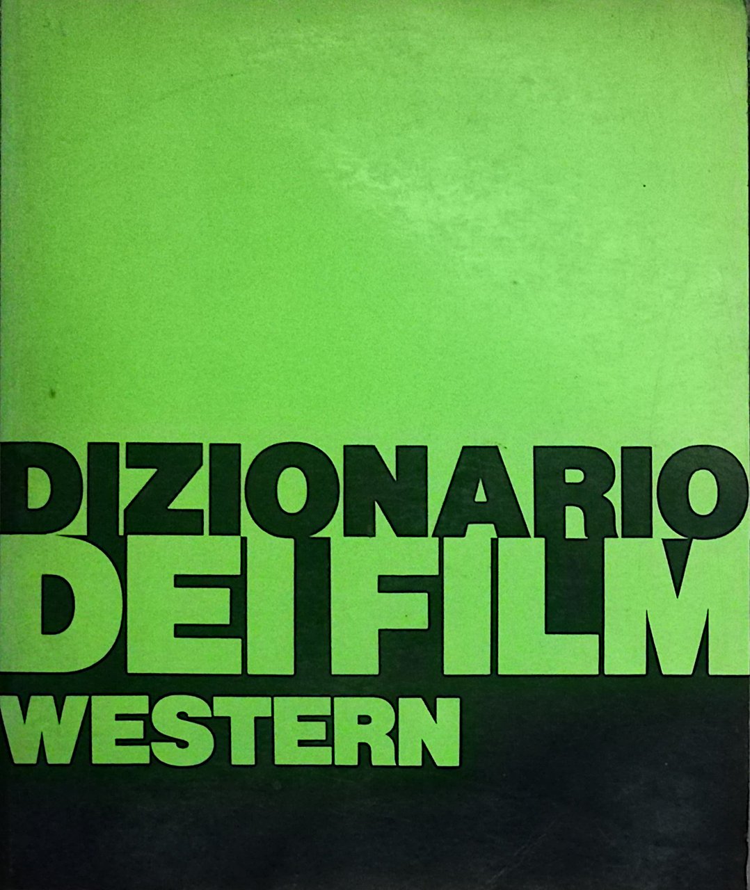Dizionario dei film western