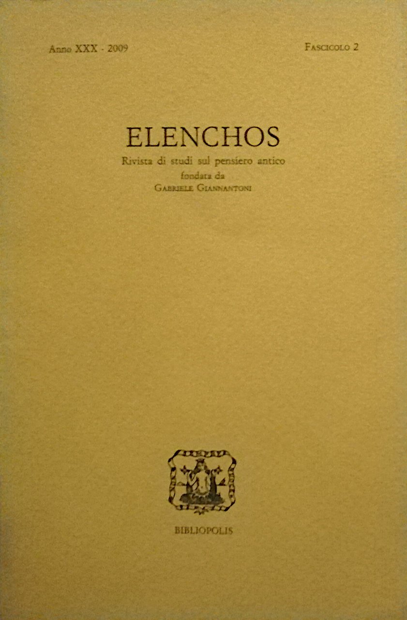 Elenchos - 2009 - 2