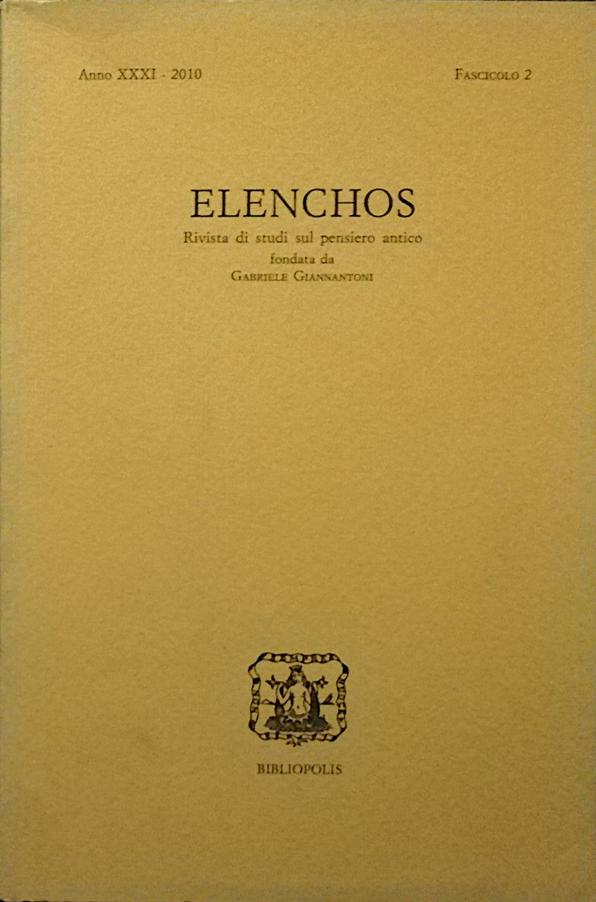 Elenchos - 2010 - 2