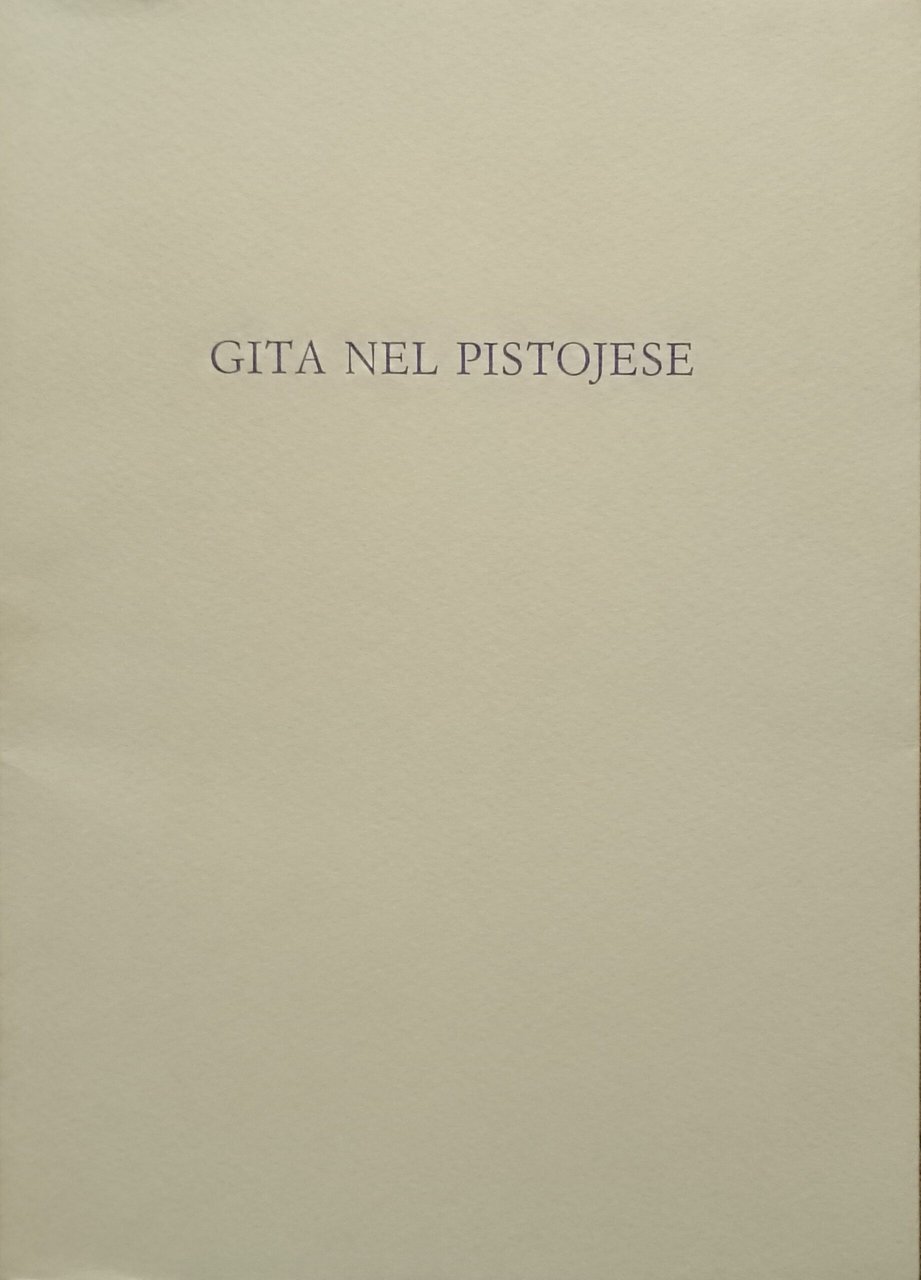 Gita nel pistojese