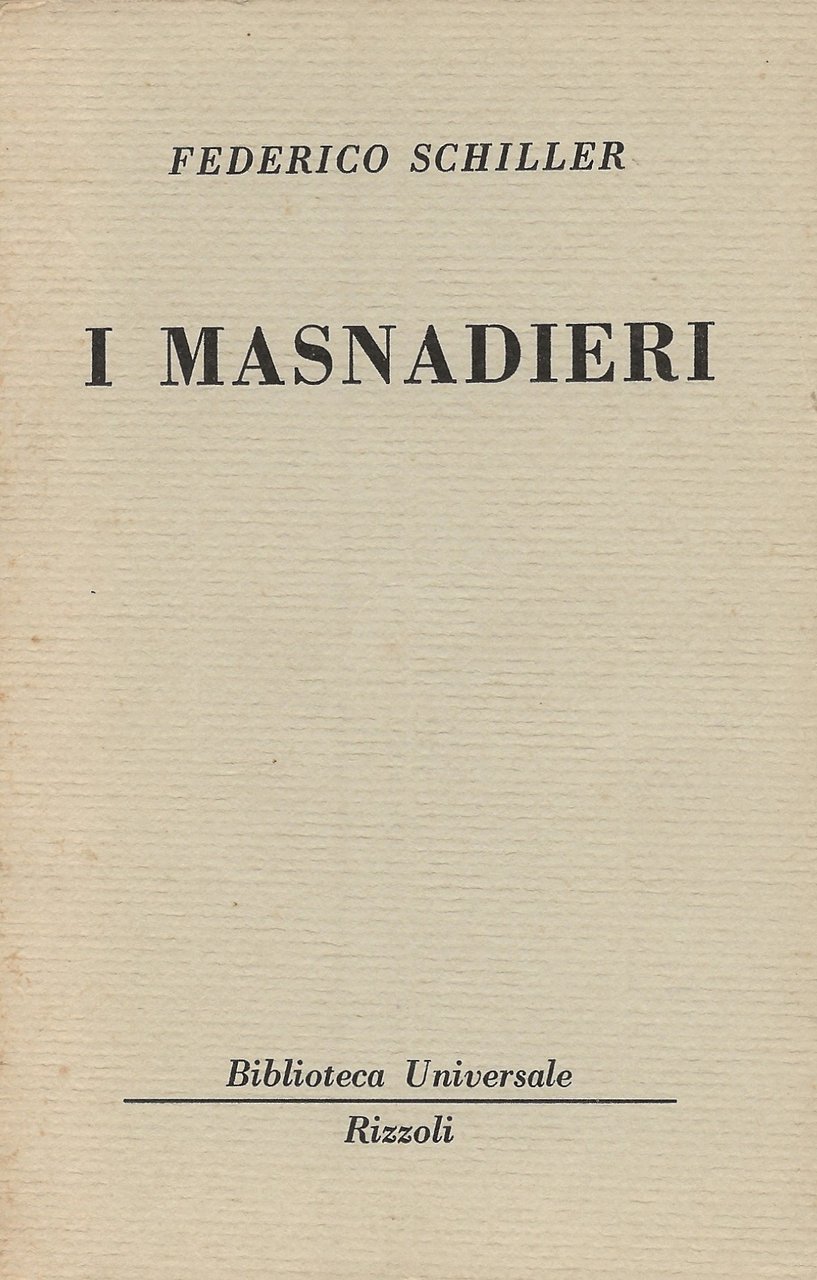 I masnadieri
