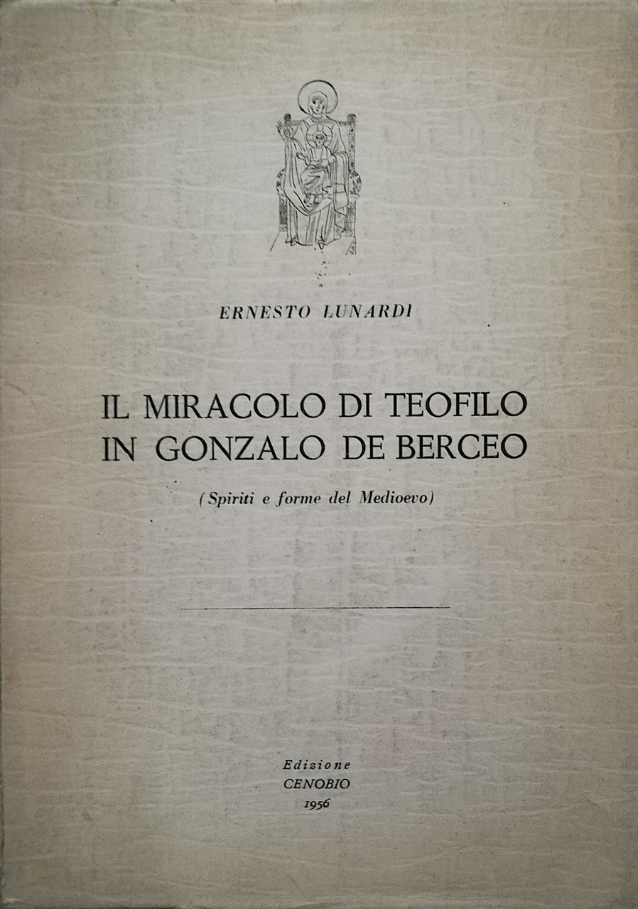 Il miracolo di Teofilo in Gonzalo De Berceo