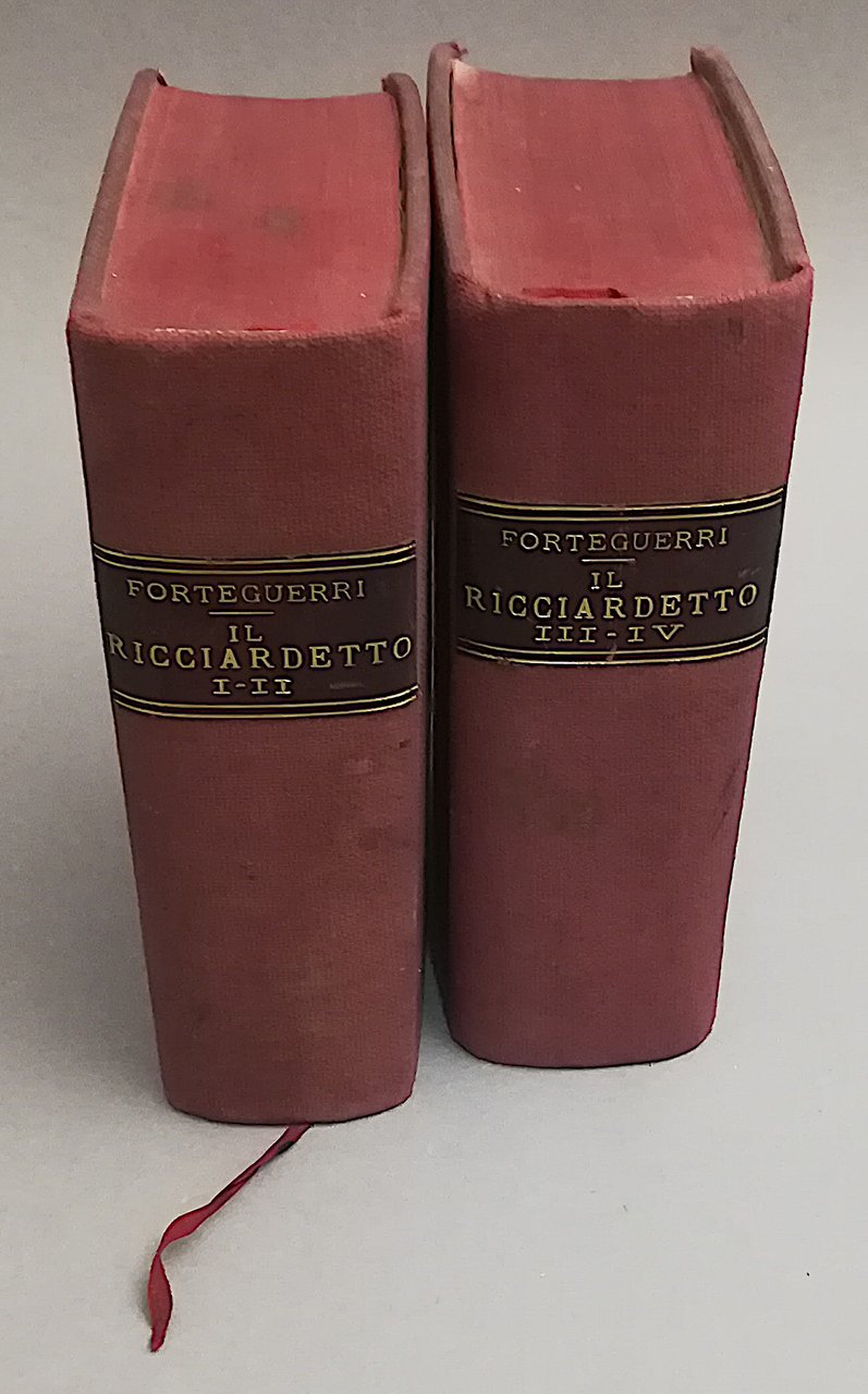Il Ricciardetto - 2 voll. (4 tomi)