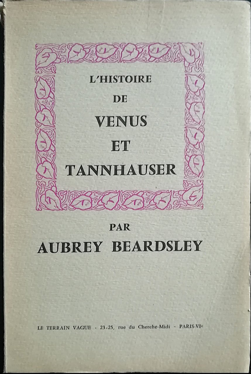 L'histoire de Venus et Tannhauser