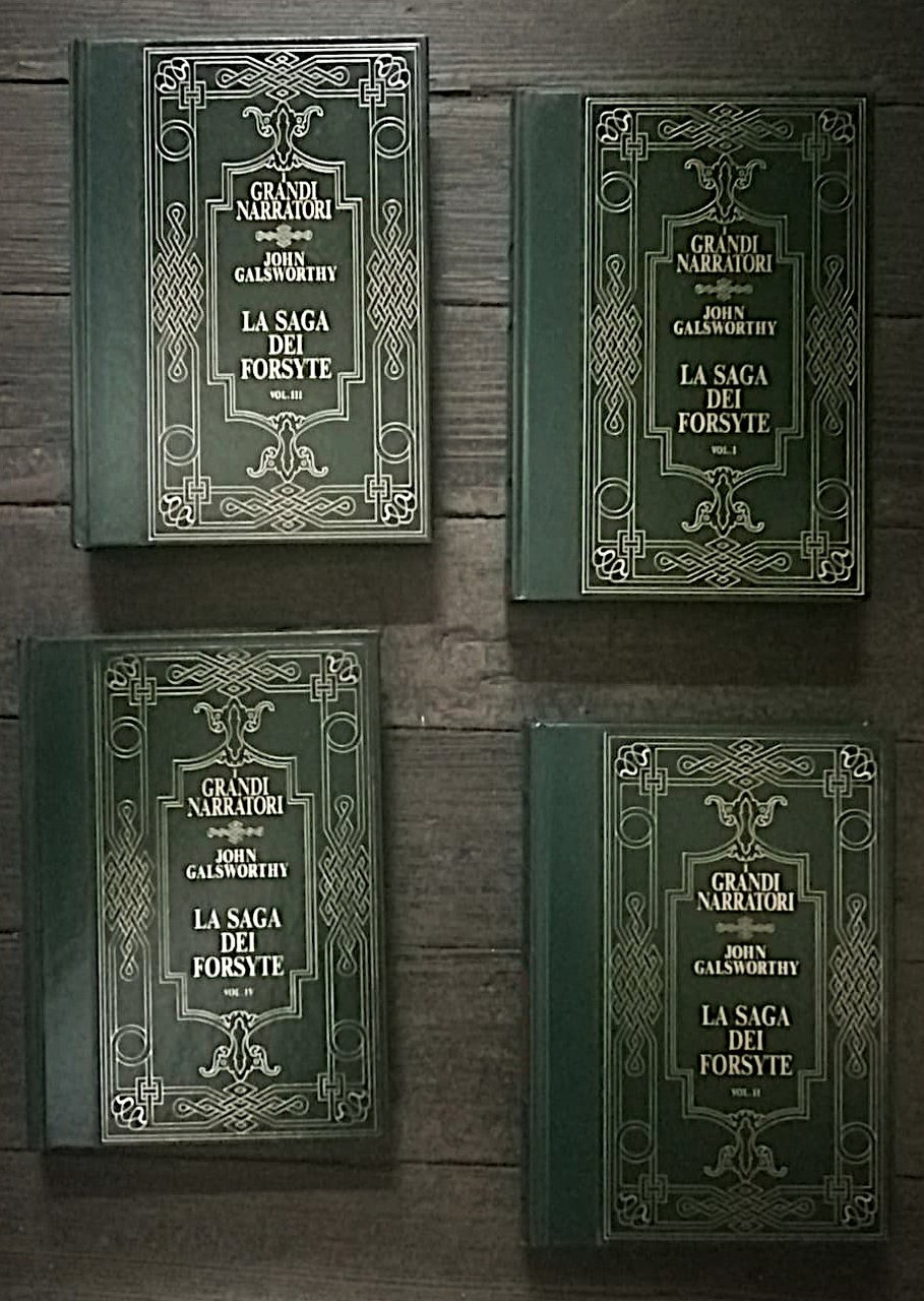 La saga dei forsyte - 4 voll.